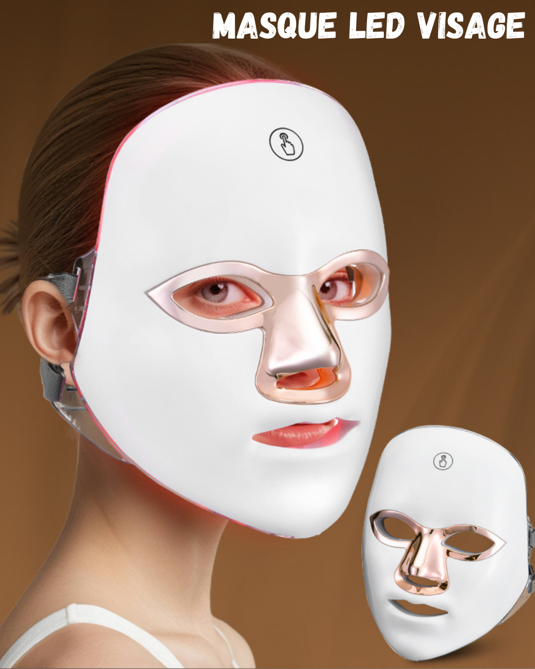 Masque led visage